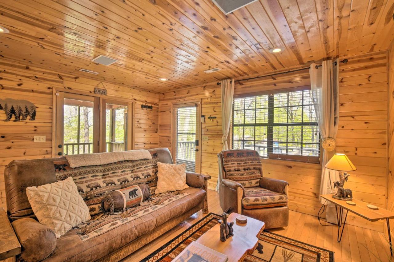 Cozy Hiawassee Cabin With Fire Pit And Mtn Views! Екстер'єр фото